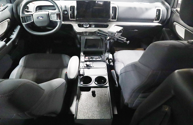 12" Center Console with Computer Mount for Ford Expedition