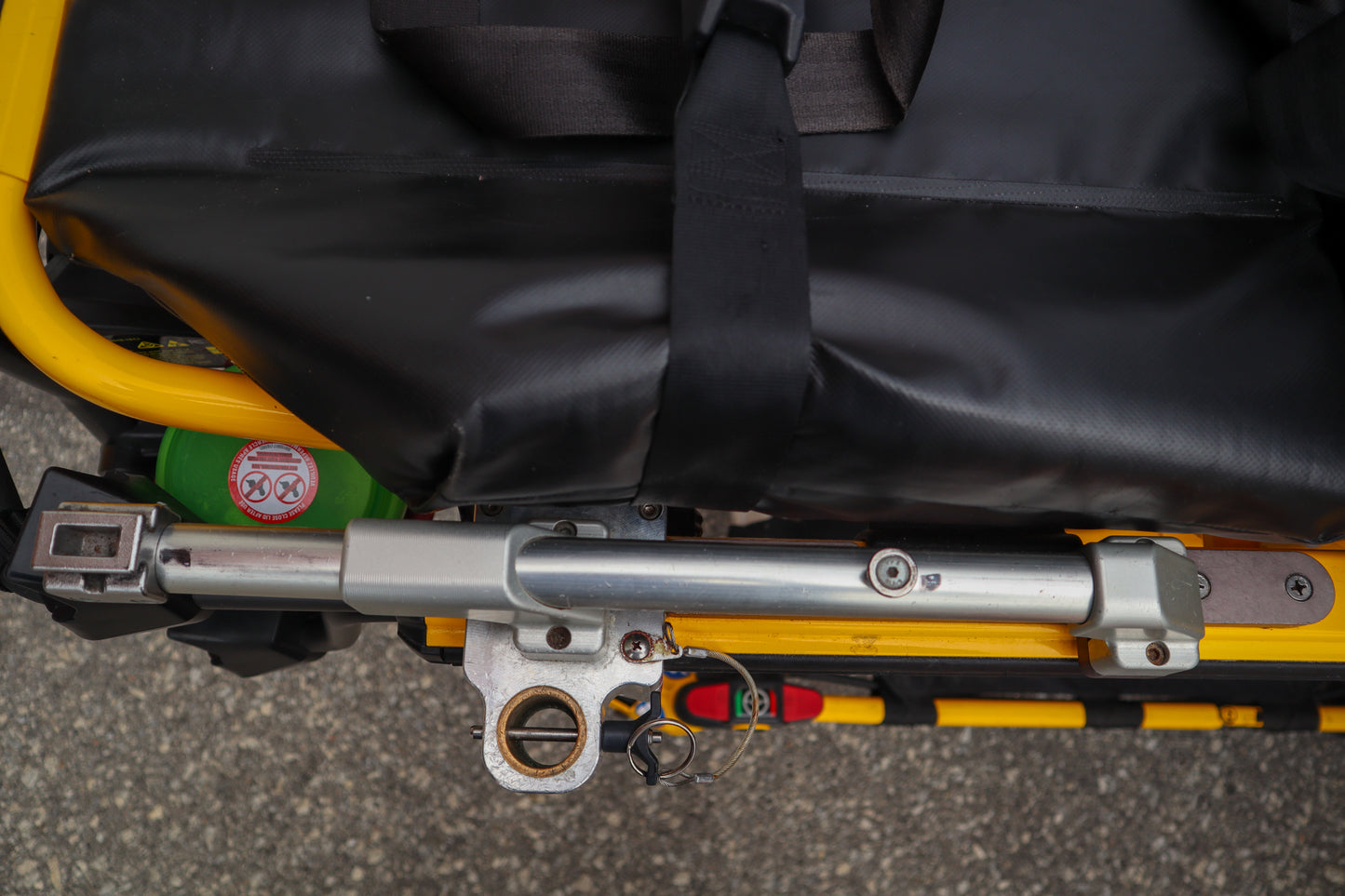 Ferno PacRac+ to Stryker® Power-PRO XT Block with IV Pole Mount