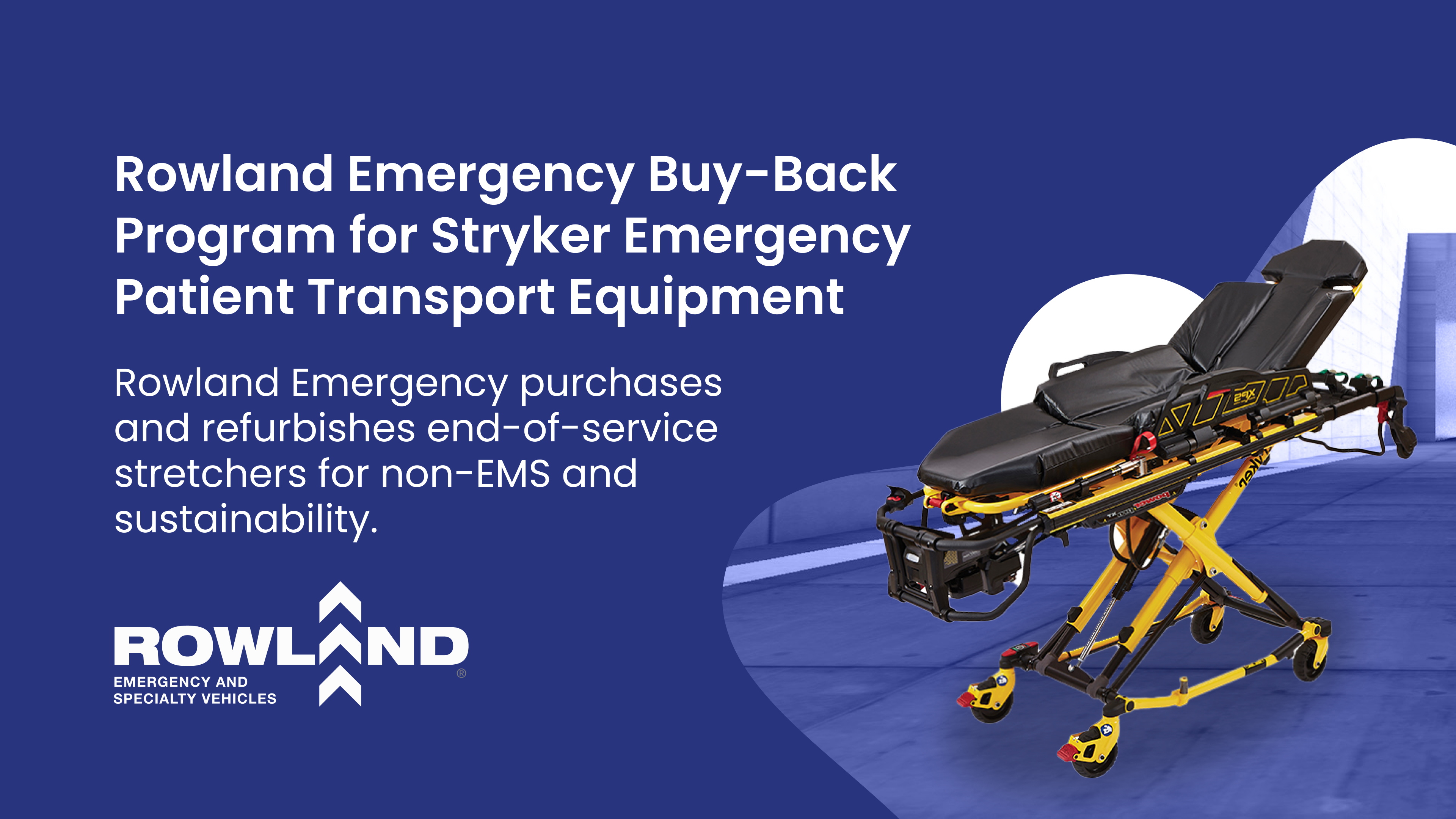 Load video: Refurbished Patient Transport Equipment by Rowland Emergency