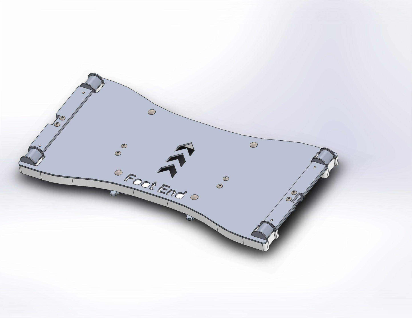PacRac mount to Stryker® Power-PRO XT stretcher by Rowland Emergency, offering secure attachment and organized storage for medical equipment during patient transport.