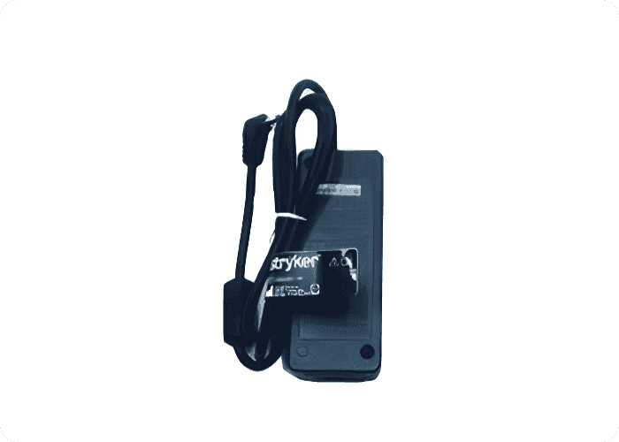 Power-PRO XT (6505) power supply charger, designed for efficient charging of the Power-PRO XT stretcher battery in emergency response vehicles.