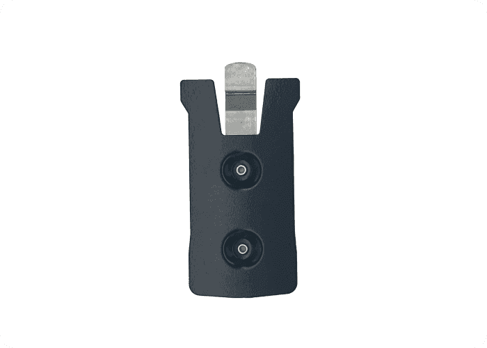 Stryker® Power-PRO 2 charger mounting bracket, designed for secure attachment and easy access to the charger in emergency vehicles.