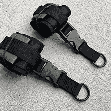 XDcuff® Metal Restraint Clips - Ankle Cuff by Rowland Emergency