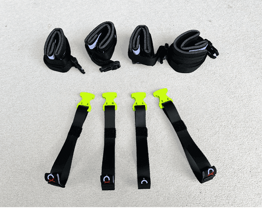 XDcuff® restraint starter pack - disposable, designed for quick and secure patient restraint in emergency situations.