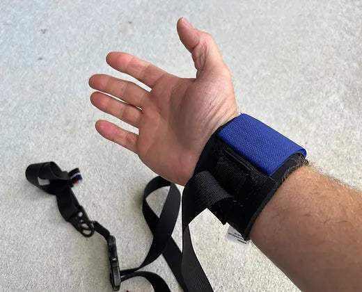 XDcuff® restraint starter pack - metal, designed for durable and secure patient restraint during transport.