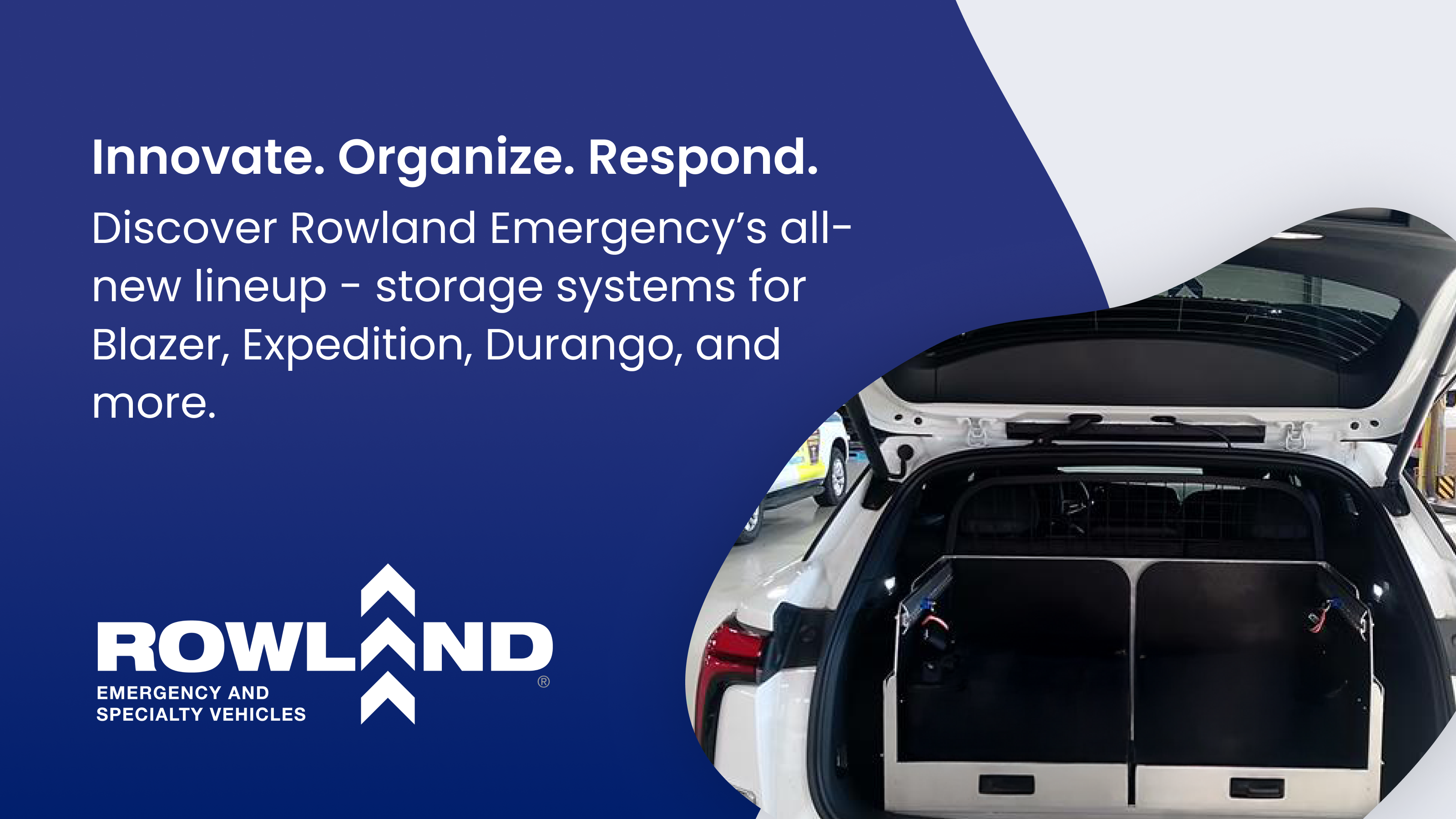 Rear Emergency Router Innovative Rear Storage Systems for Emergency Vehicles – Rowland Emergency