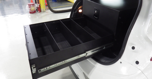 Two Drawer System for the Cargo Compartment on a Chevrolet Bolt