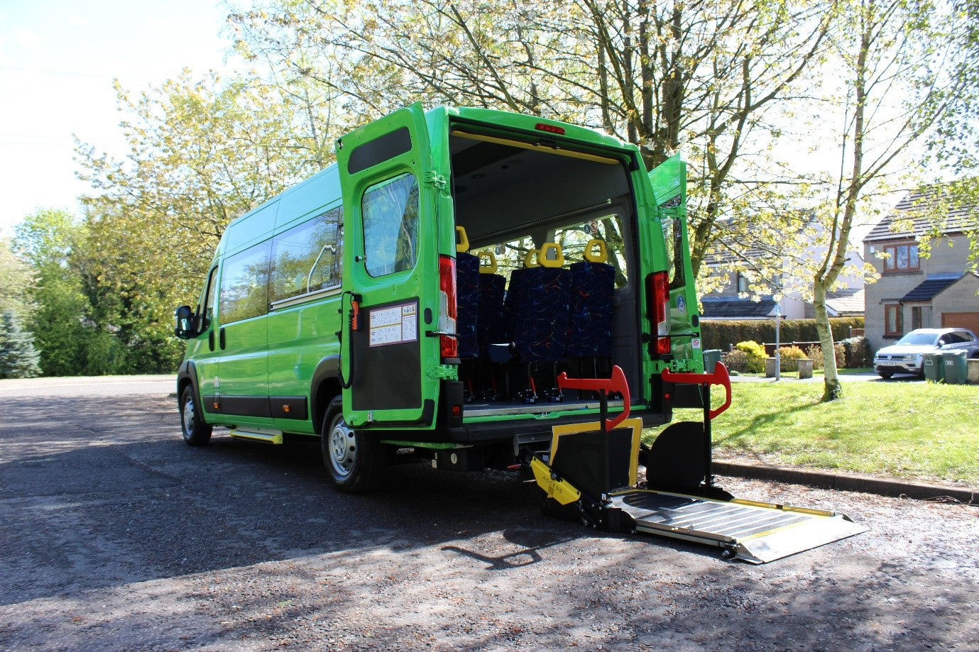 EA4 Inboard Patient Lift on Ambulance