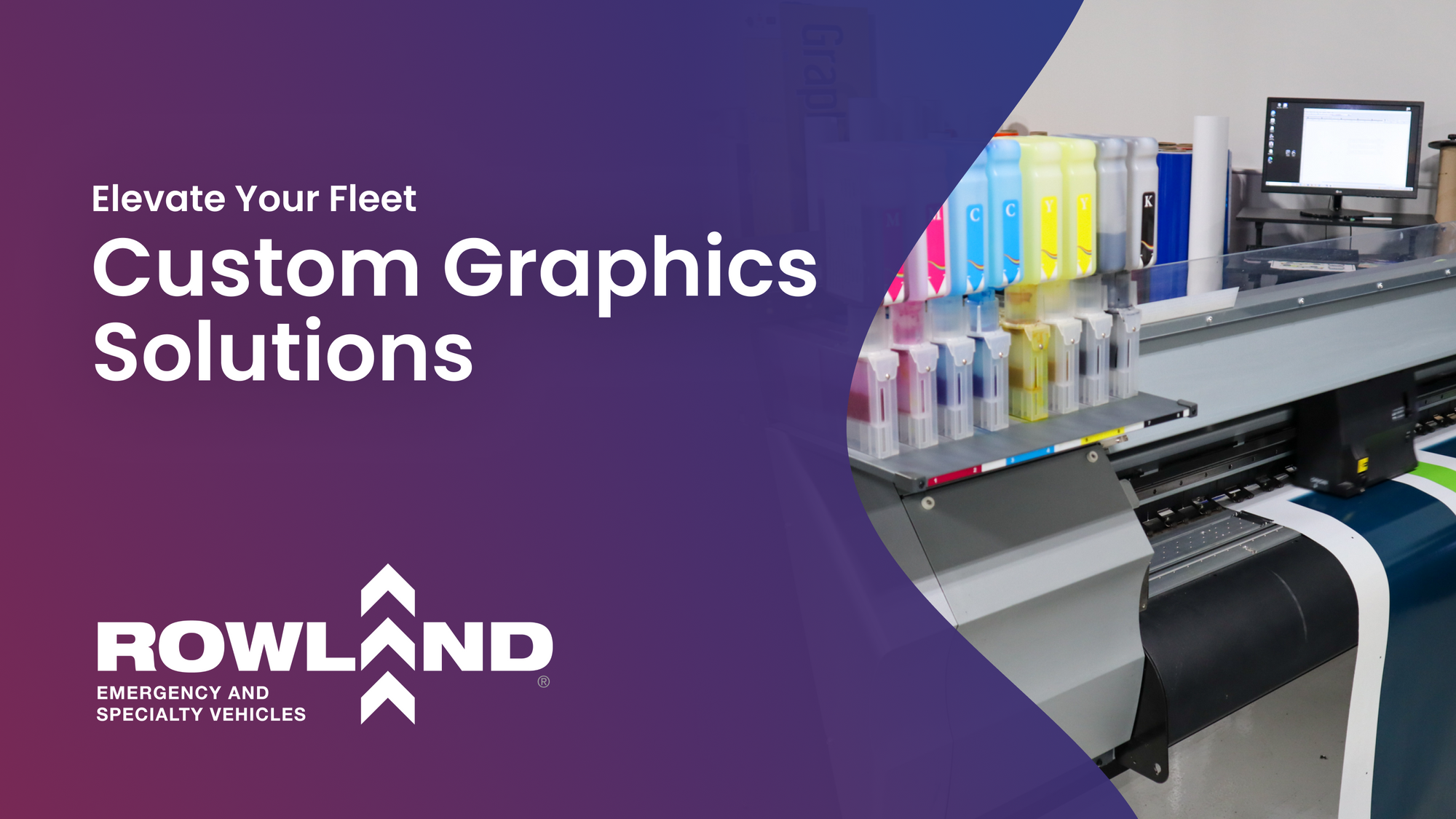 Elevate Your Fleet with Custom Graphics Solutions by Rowland Emergency
