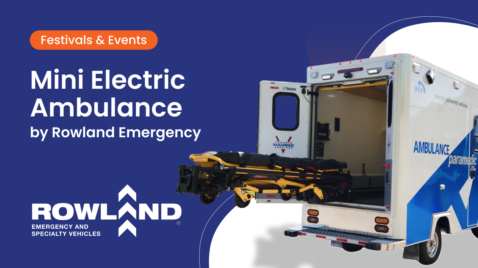 Présentation de l'ambulance électrique Mini par Rowland Emergency