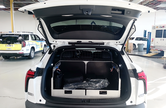 Double L-Shaped Storage Tray for Chevrolet Blazer