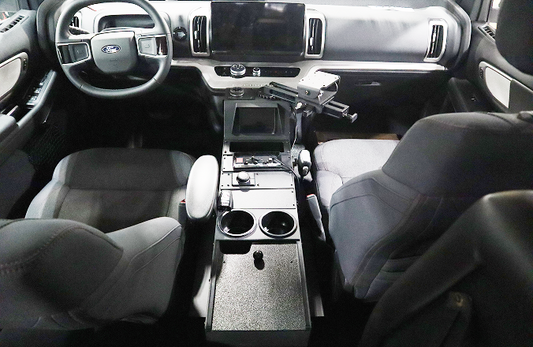 12" Center Console with Computer Mount for Ford Expedition