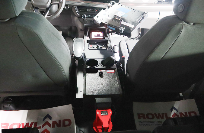 13" Center Console with Computer Mount Chevrolet Tahoe by Rowland Emergency