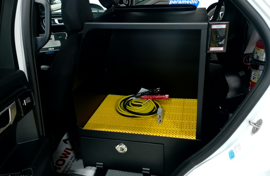 Left Side Storage with Cold Weather Package for Ford Explorer