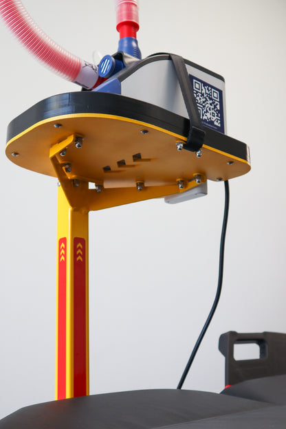 Pole for Airvo 3 Ventilator with IV Receptacle