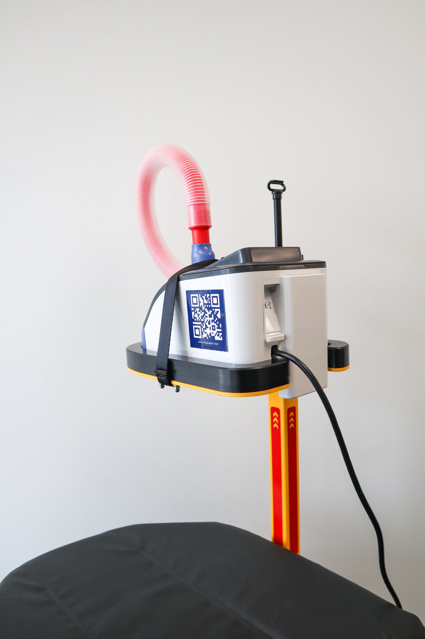 Pole for Airvo 3 Ventilator with IV Receptacle