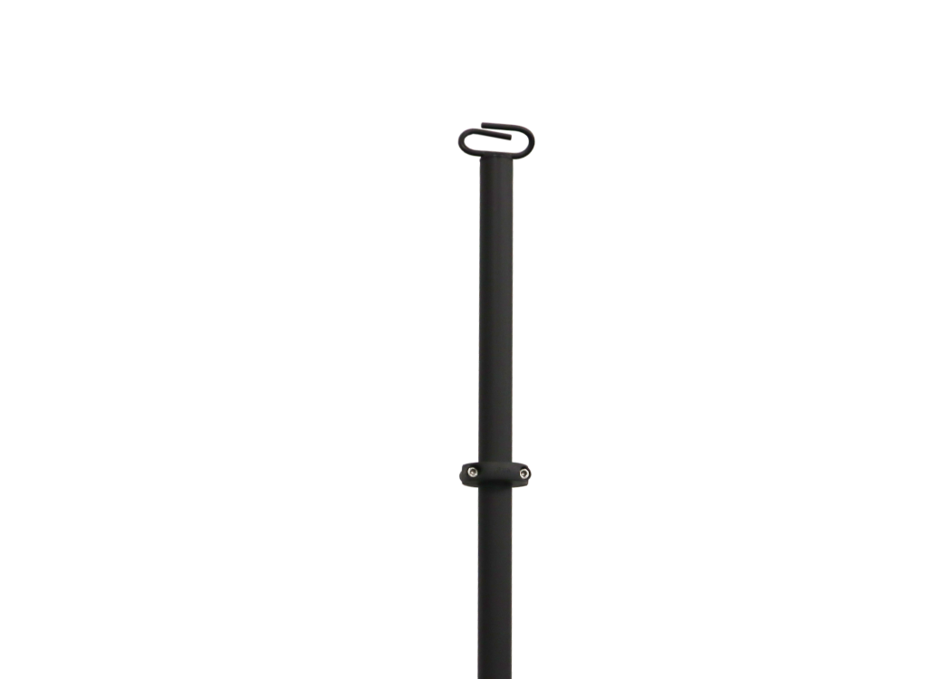 Upper Half of Equipment Pole, Straight with Fixed IV Pole by Rowland Emergency