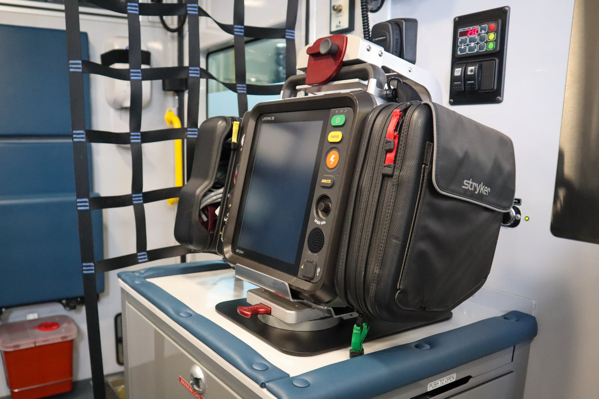 Stryker LIFEPAK 35 Montagesystem