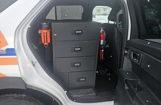 Center and Right Side Storage for Ford Explorer
