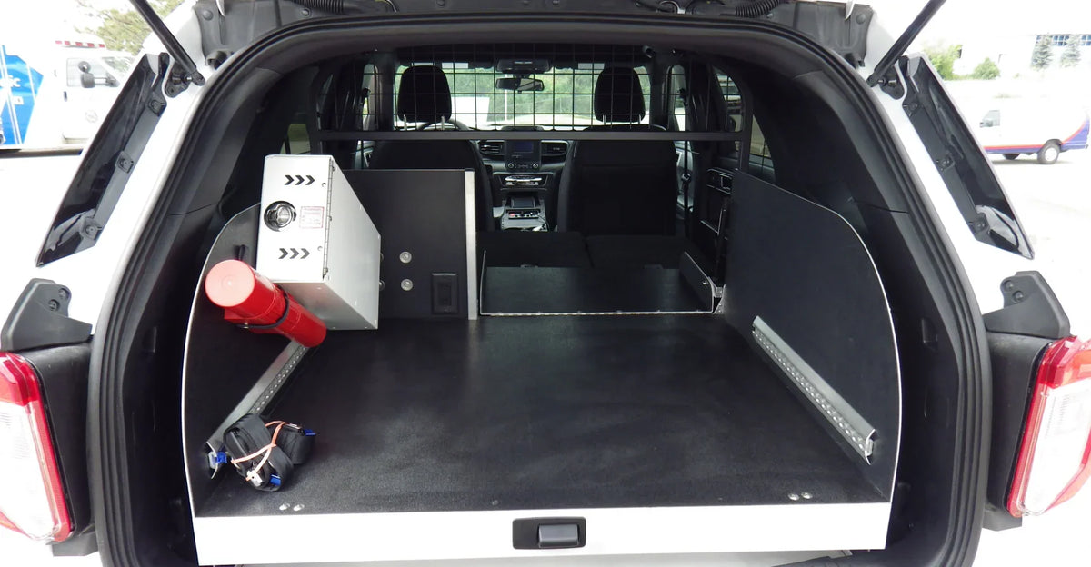 Single Tray for Stretcher with Drop Down Ramp for Ford Explorer ...