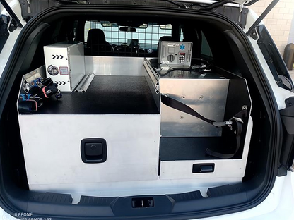 L-Shaped Storage Tray and Large Left Drawer
