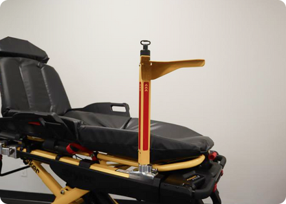 Critical Care Pole Mount for Ferno D360 (Compatible with Hamilton T1, CardioHelp, etc.)