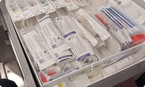 IV Storage Tray for Ambulance Drawers by Rowland Emergency