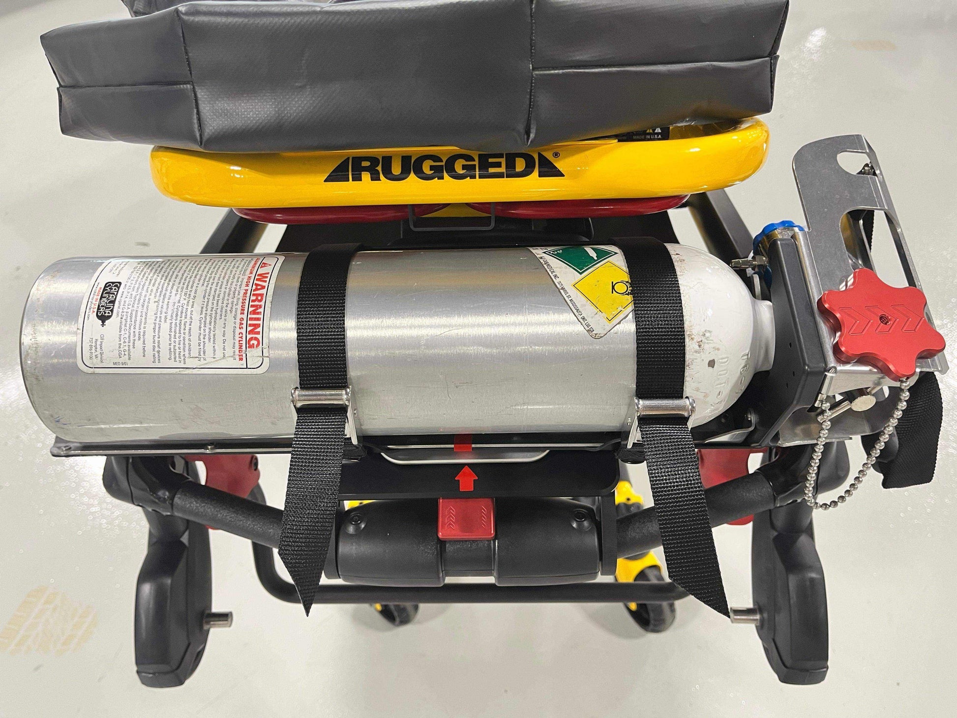 Stryker® Power-PRO XT & Power-PRO 2 Cot Mounted Oxygen Carry Kit by Rowland Emergency by Rowland Emergency