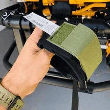 XDcuff® restraint clips plastic - ankle cuff, designed for secure patient restraint during transport.